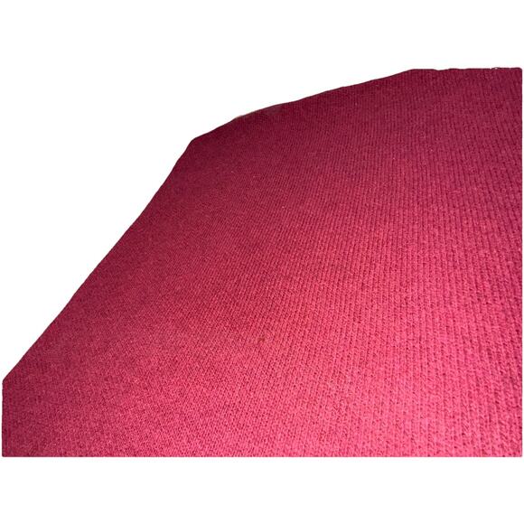 Pine Cone Hill Lambswool Throw Blanket Knit Bordered Quilt Purple Brown Luxury - Picture 4 of 14